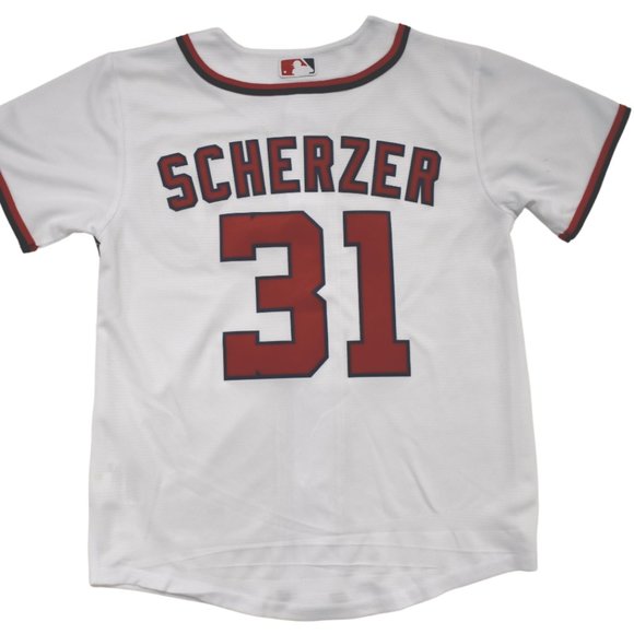 Washington Nationals Nike MLB Youth Boys Max Scherzer Jersey New M (10-12) - Picture 2 of 8